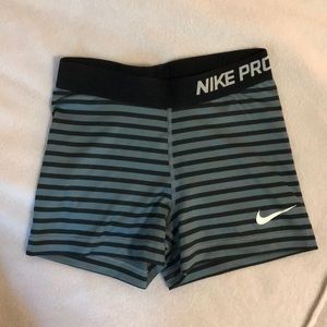 Black & Gray Nike Spandex